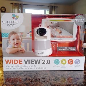 Summer Infant Wide View 2.0 Video Baby Monitor